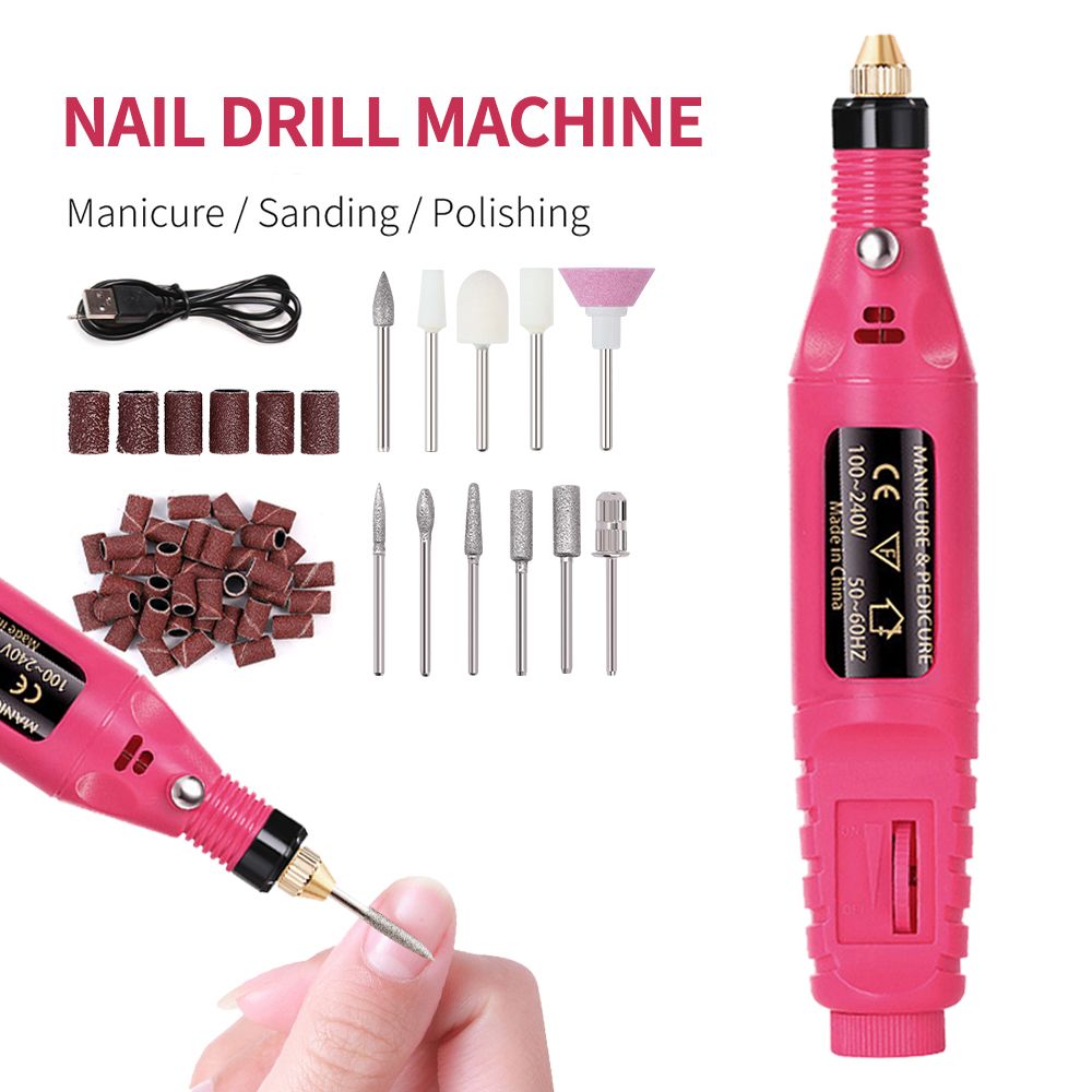 Power Tools Sander - LULAA Portable Electric Nail Drill Machine
