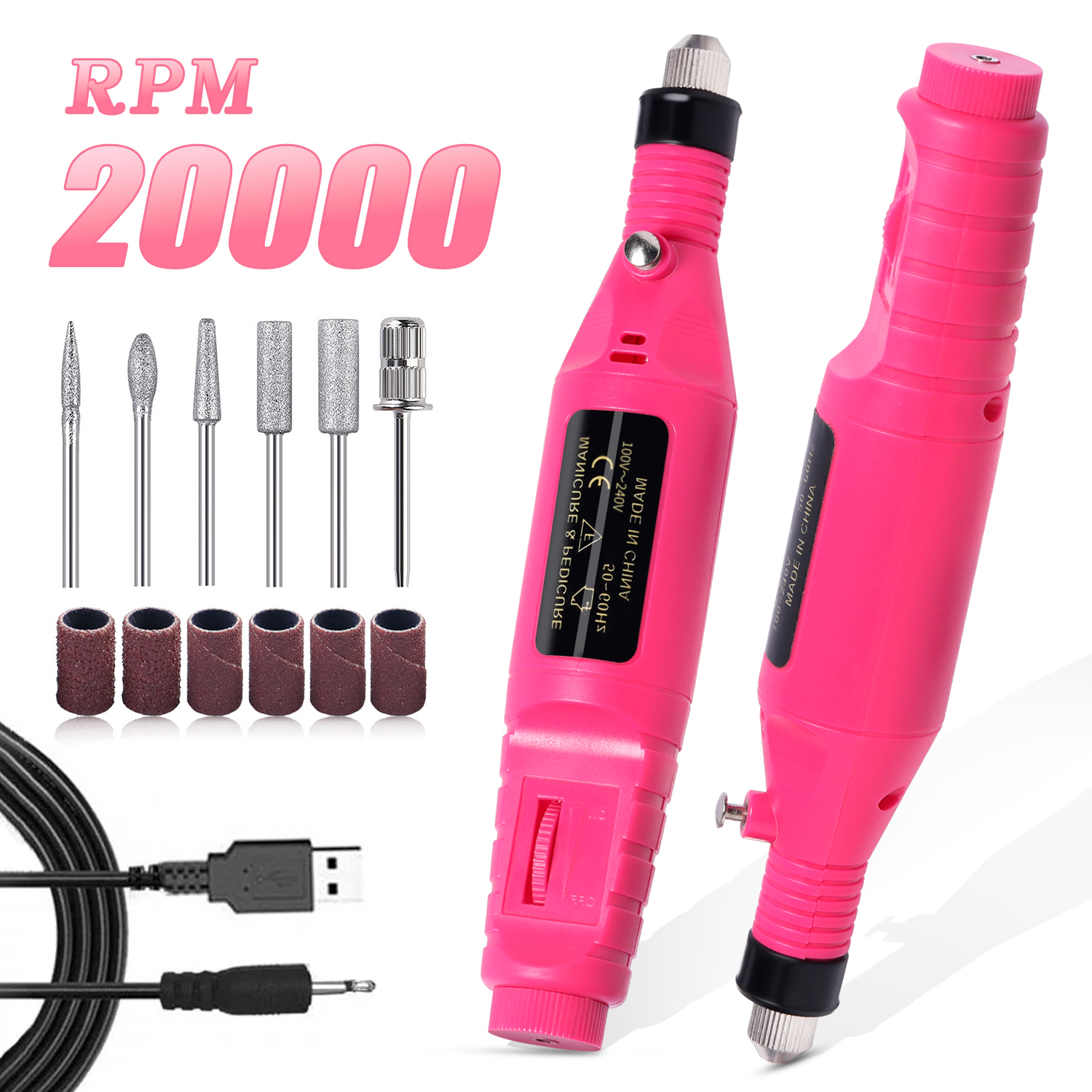 Power Tools Sander - Nail Sander Set Electric Nail Drill