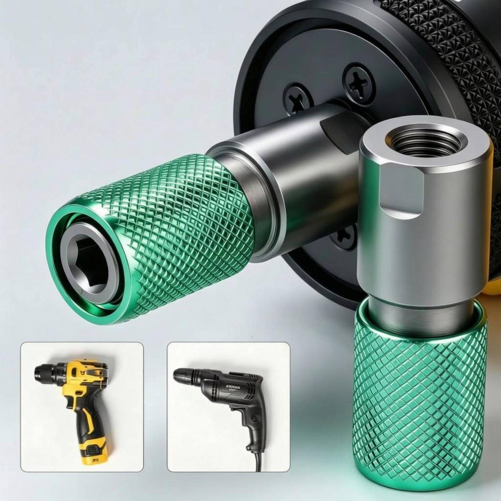 Power Tools Drill - Hex Socket Adapter Quick Lock Self-Locking