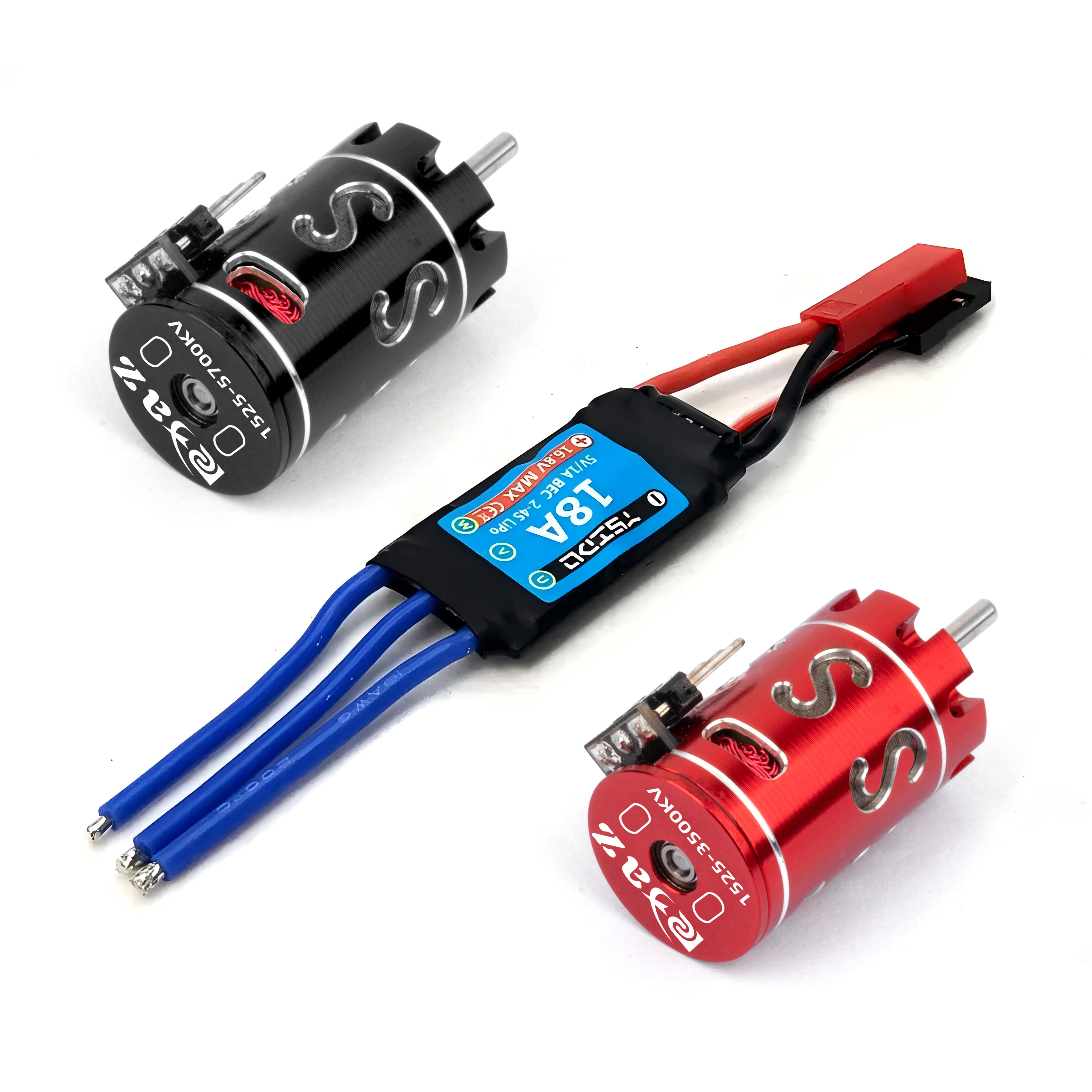 Impact Driver Cordless - Mini 3500KV 1525 Brushless Motor and