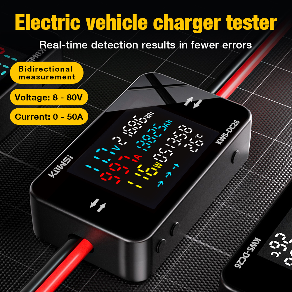 Health Power Tools - 2025 KWS-DC26 Battery Charging Tester Monitor