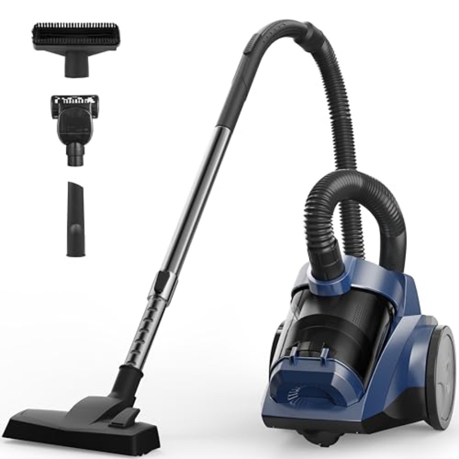 Power Tools Vacuum - Canister Vacuum Cleaner 45KPa Power Bagless