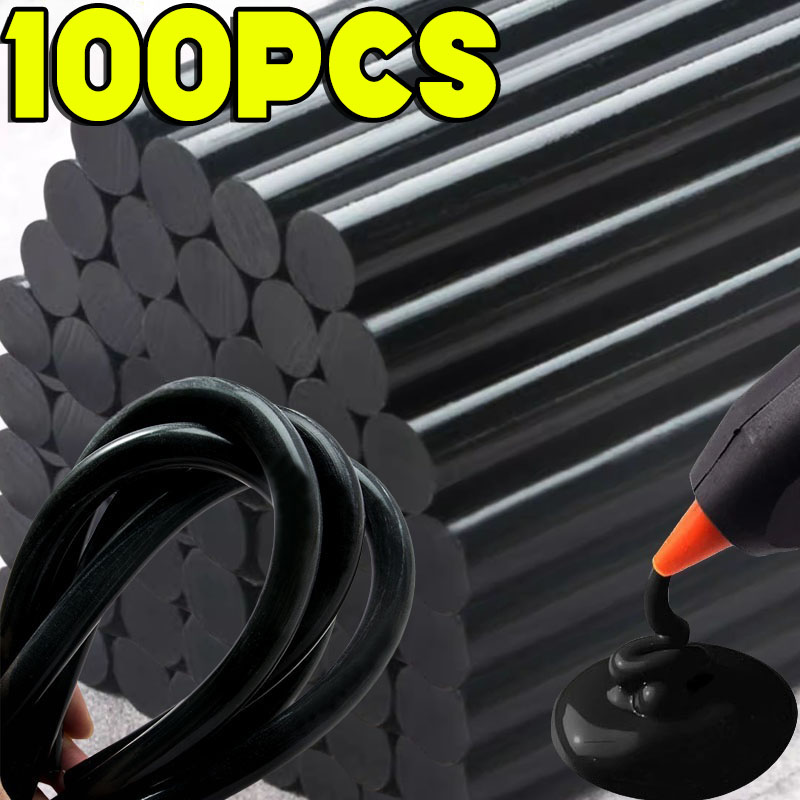 Black Hot Melt Glue Stick 7mm  - Power Tools Wholesale ulasan dan harga