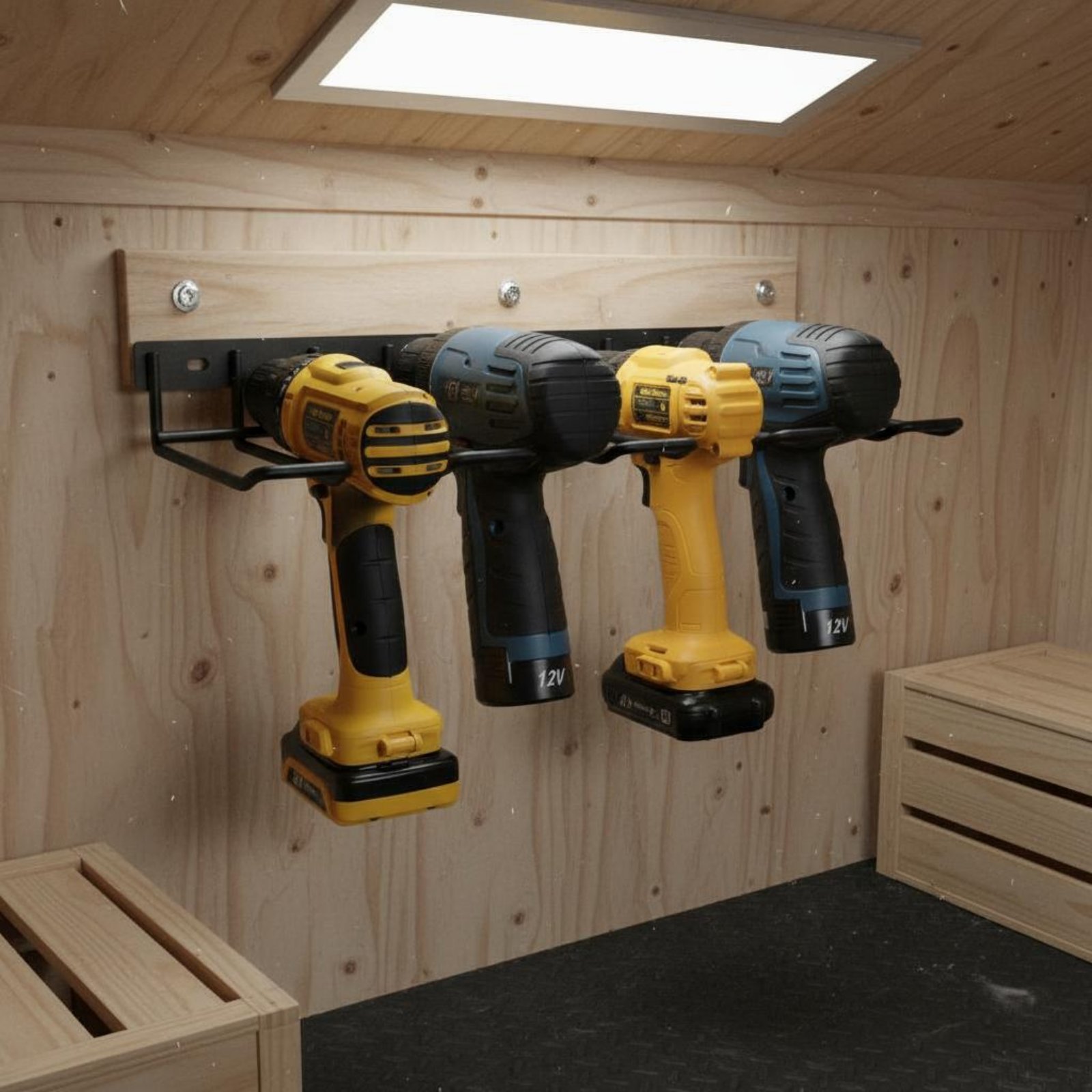 Wall Mount Drill Holder Easy I - Power Tools Drill ulasan dan harga