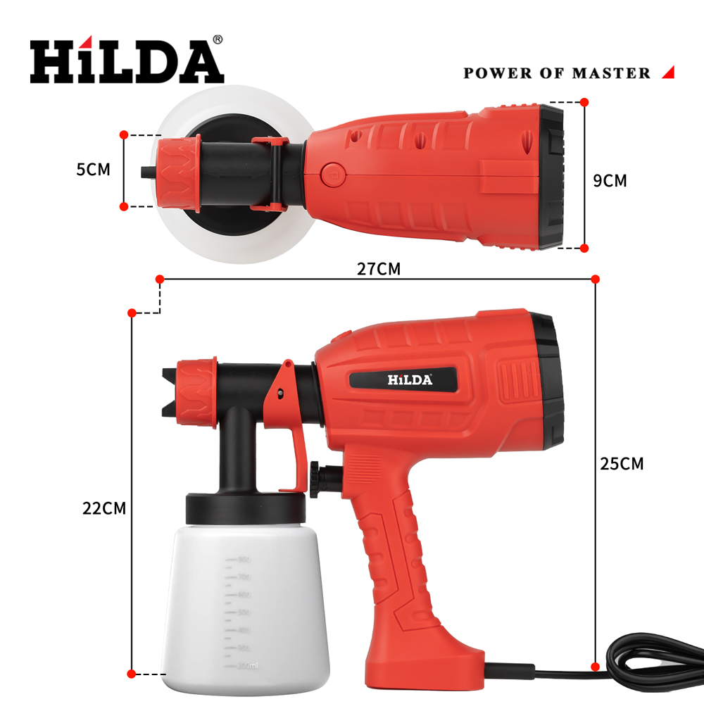 HILDA 800ML Electric Spray Gun - Power Tools Pink ulasan dan harga