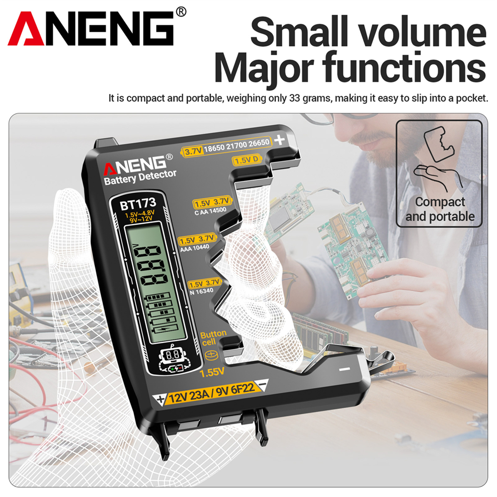 Battery Health Tester Mini Cap - Health Power Tools ulasan dan harga
