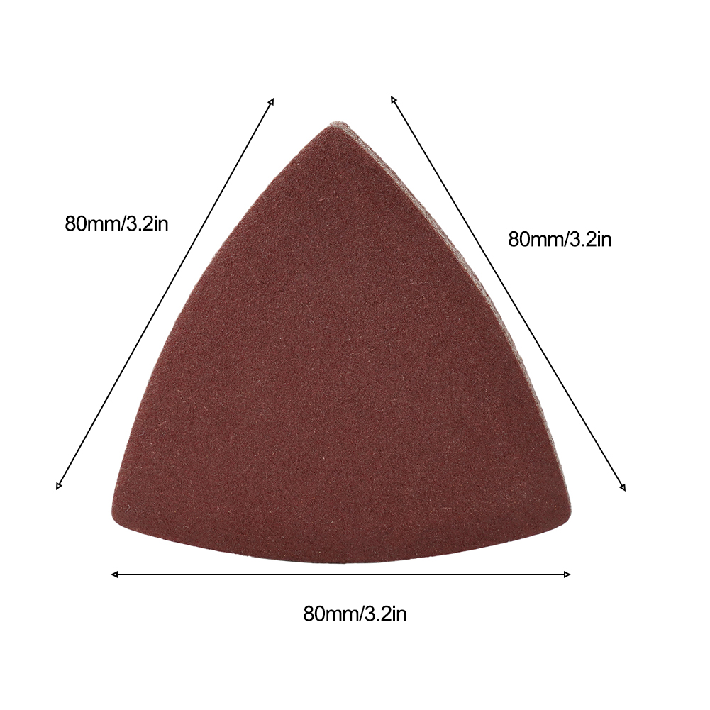 40pc Triangle Sandpaper 60/120 - Power Tools Parts ulasan dan harga