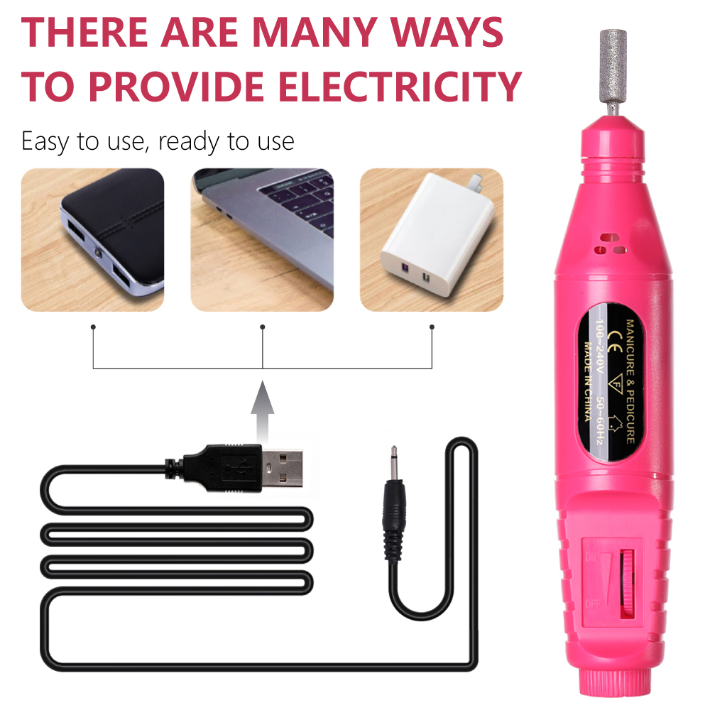 Electric Nail Drill Machine Se - Power Tools Sander ulasan dan harga