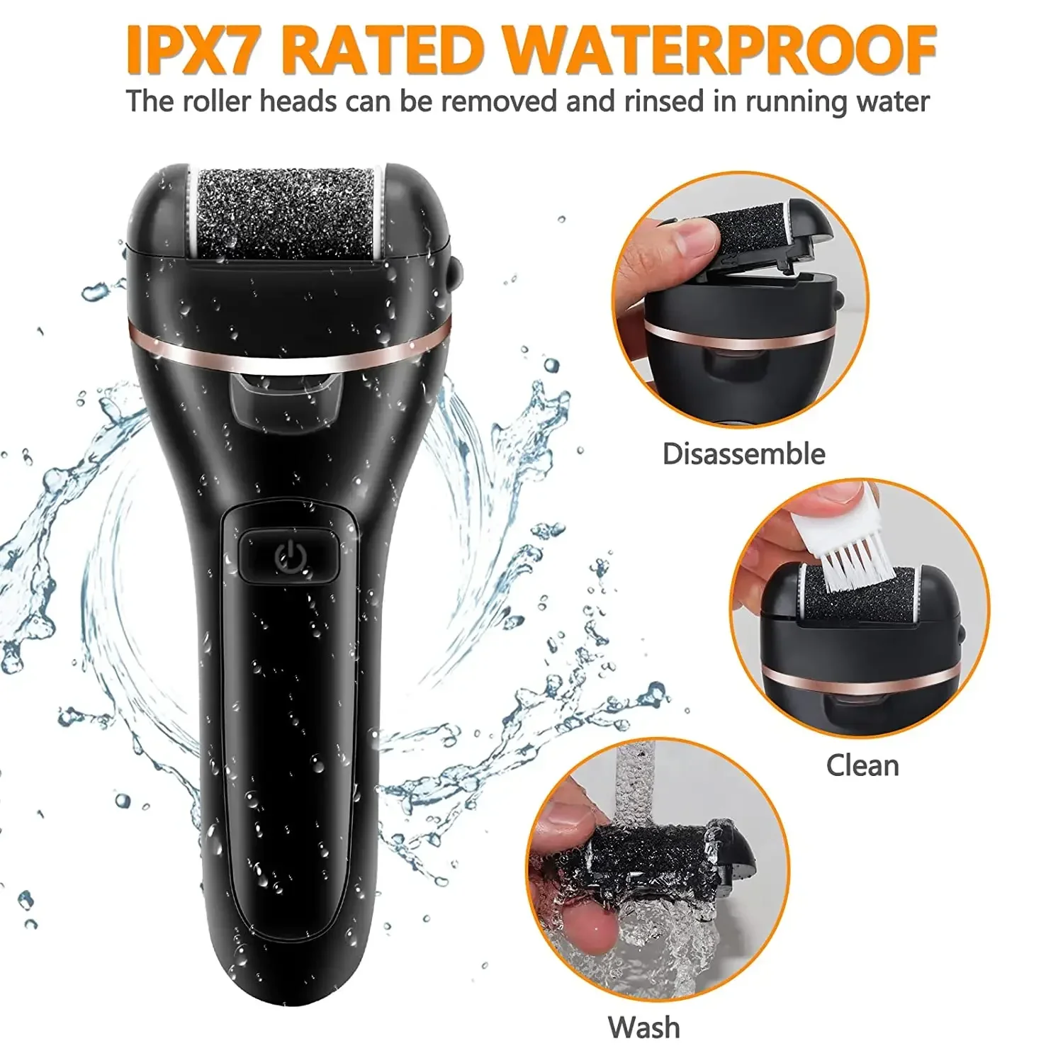 USB Rechargeable Electric Foot - Power Tools Sander ulasan dan harga