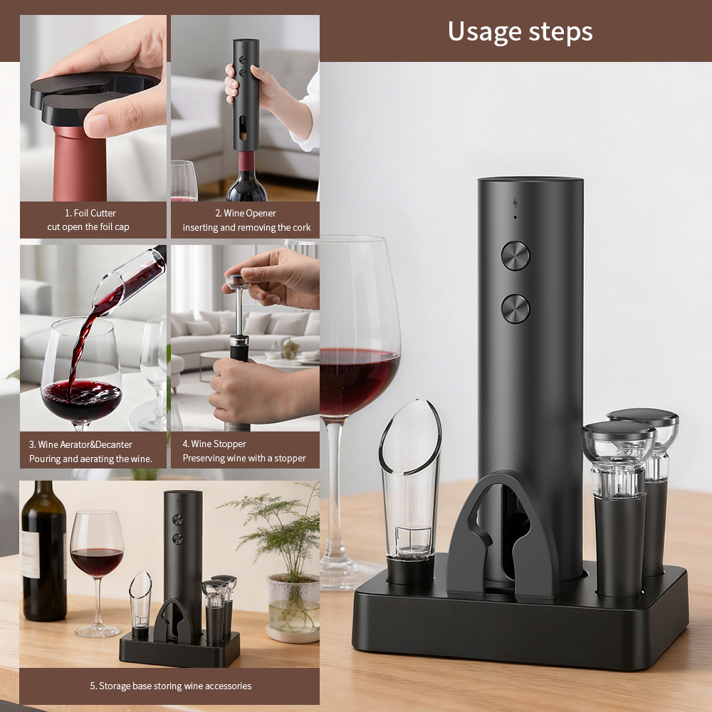 Electric Wine Bottle Opener Se - Power Tools Total ulasan dan harga