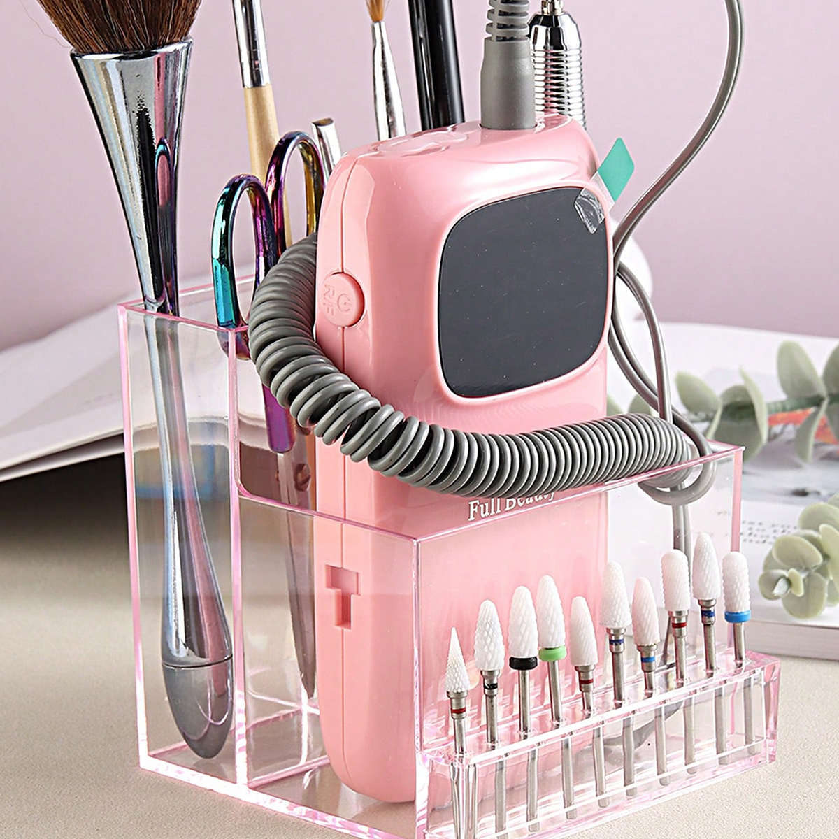 A Compact Holder And Organizer - Power Tools Pink ulasan dan harga