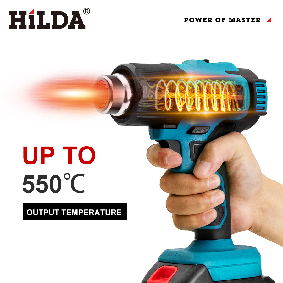 HILDA Handheld Hot Air Gun Adj - Power Tools Pink ulasan dan harga