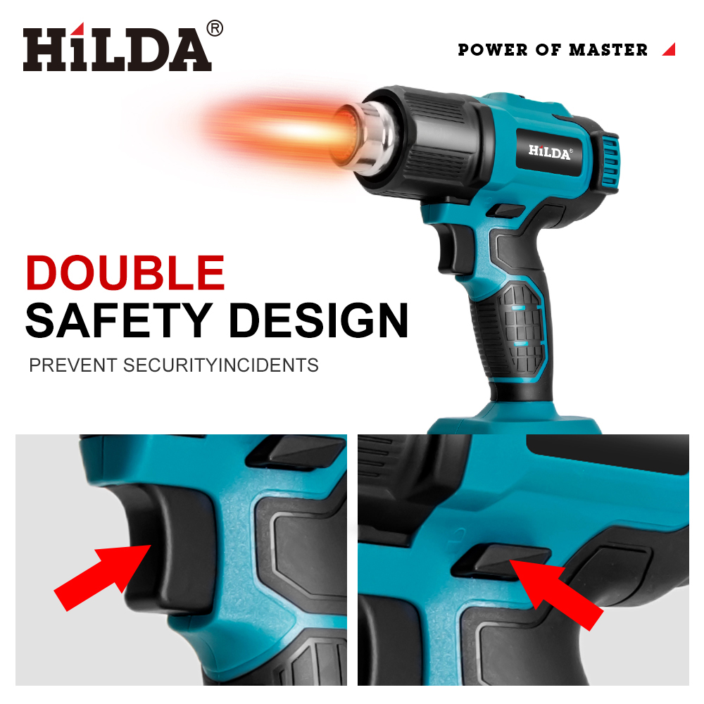 HILDA Handheld Hot Air Gun Adj - Power Tools Pink ulasan dan harga