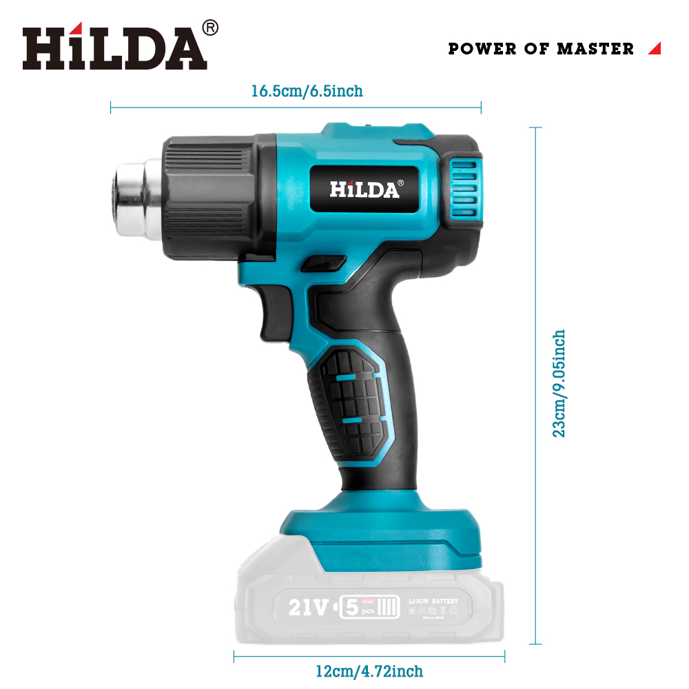 HILDA Handheld Hot Air Gun Adj - Power Tools Pink ulasan dan harga