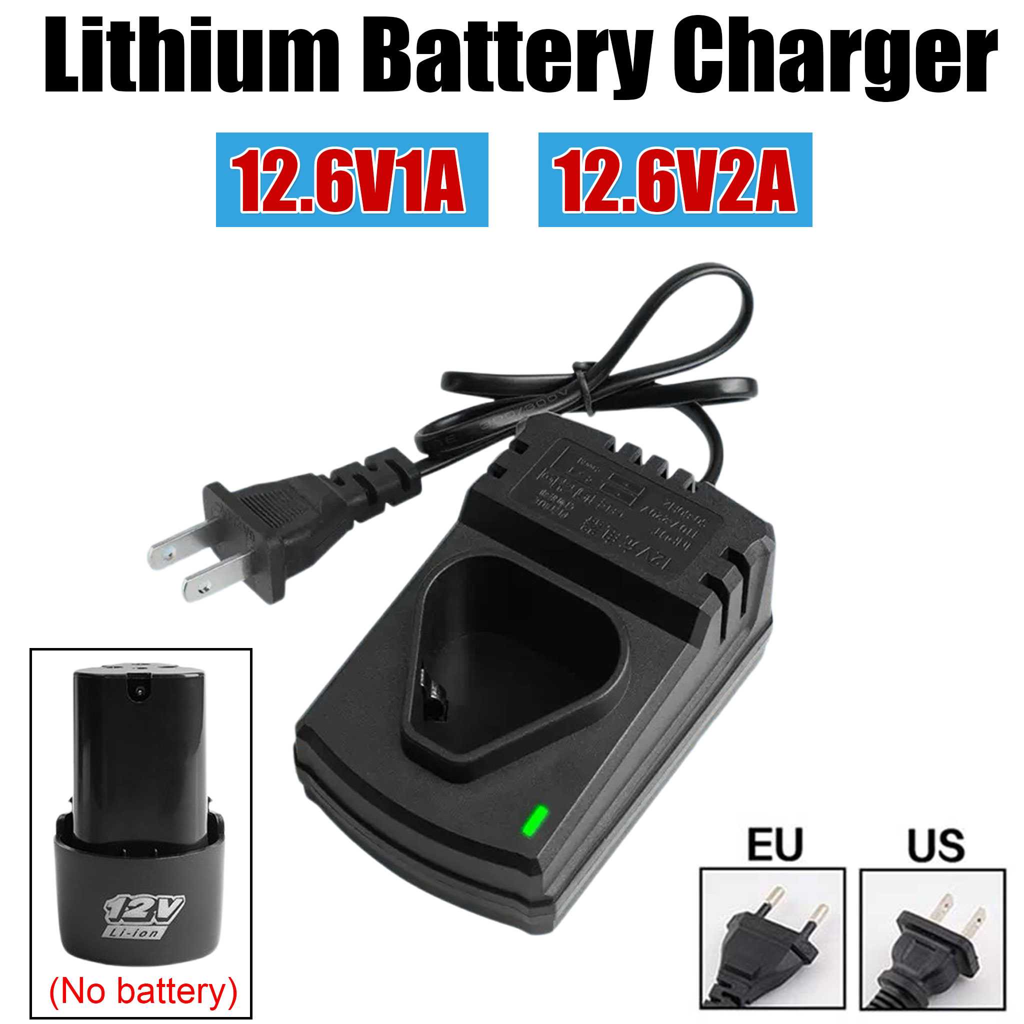 12V/12.6V Li-ion Rechargeable  - Power Tools Brand ulasan dan harga
