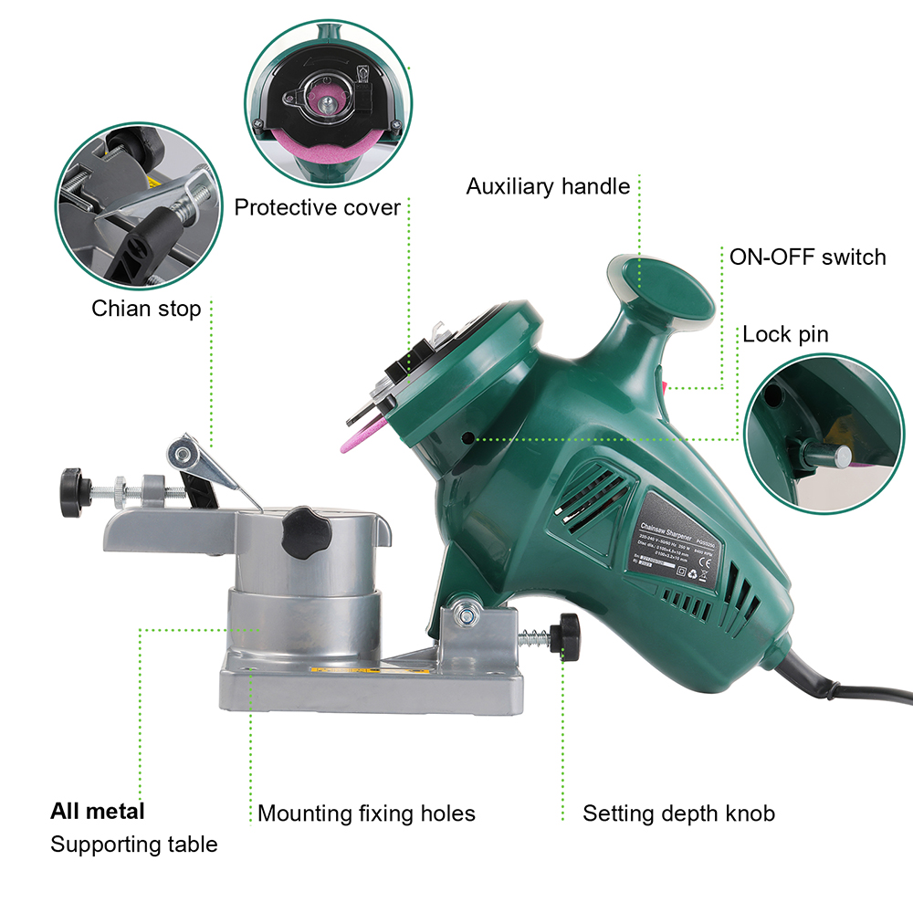 POSENPRO 250W ChainSaw Sharpen - Power Tools Brand ulasan dan harga