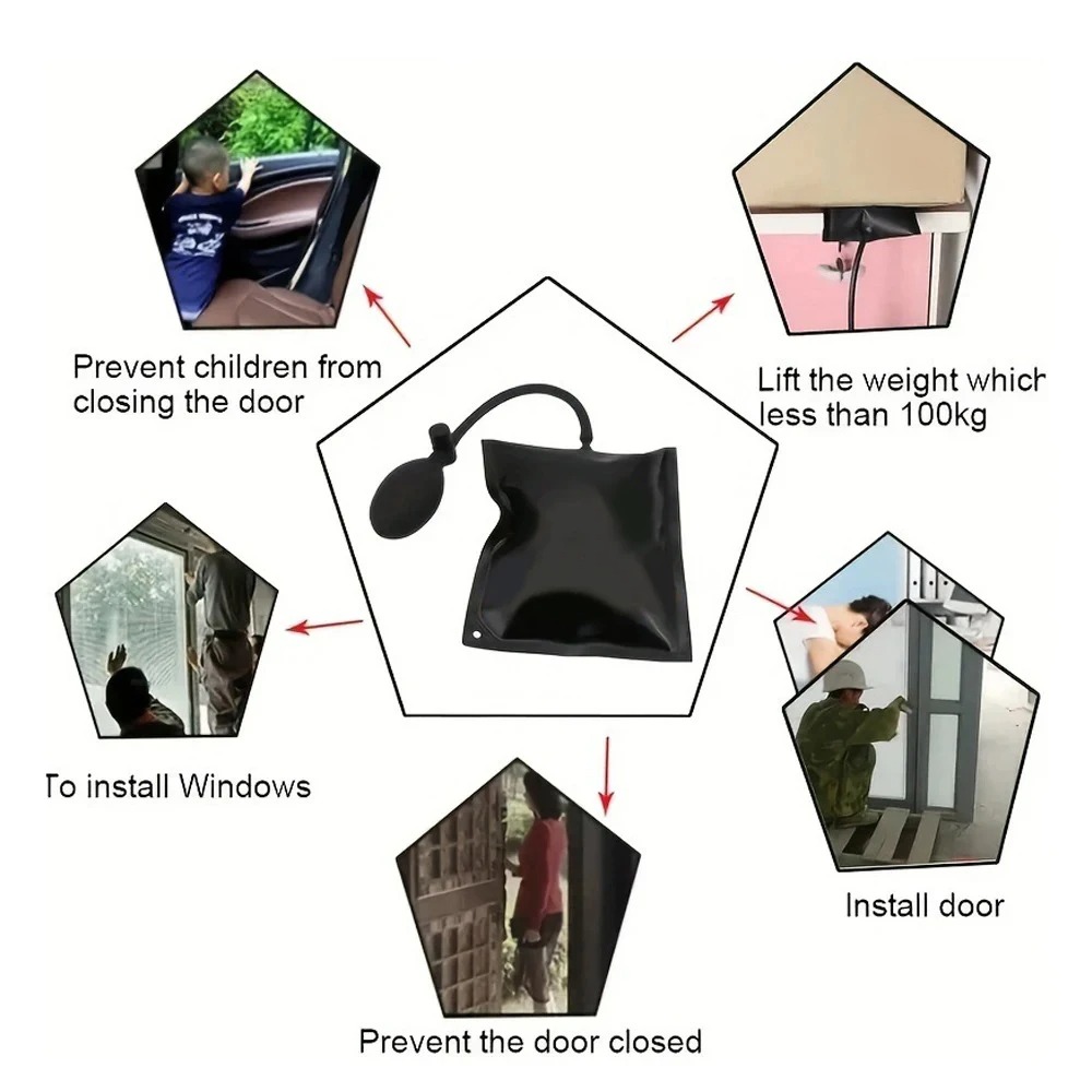 Air Pump Wedges Inflatable Air - Power Tools Windows ulasan dan harga