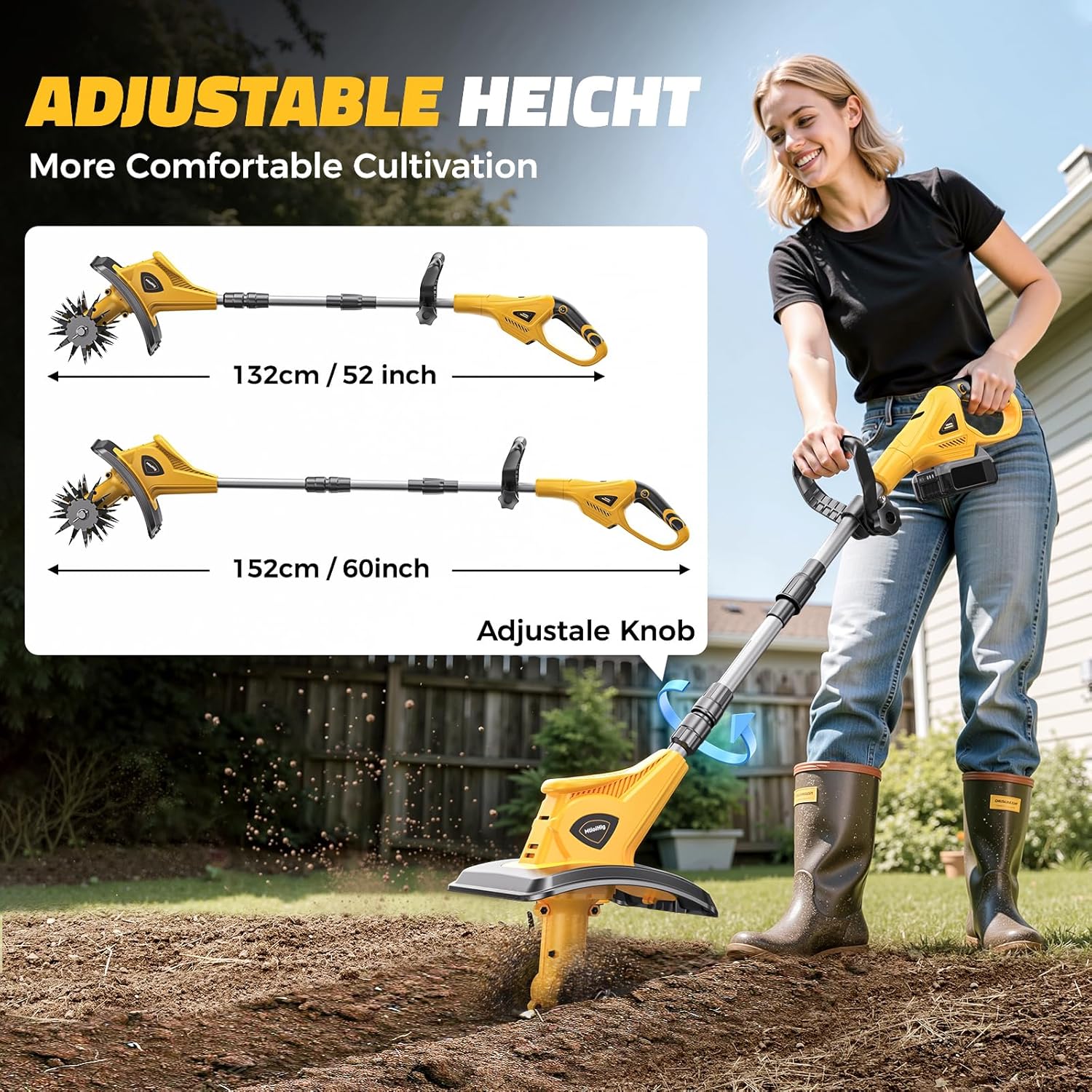 Cordless Tiller Cultivator Com - Impact Driver Cordless ulasan dan harga