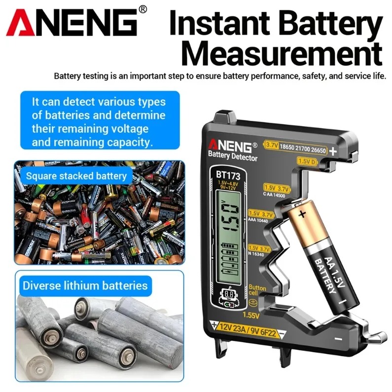 ANENG BT-173 18650 Power Analy - Health Power Tools ulasan dan harga
