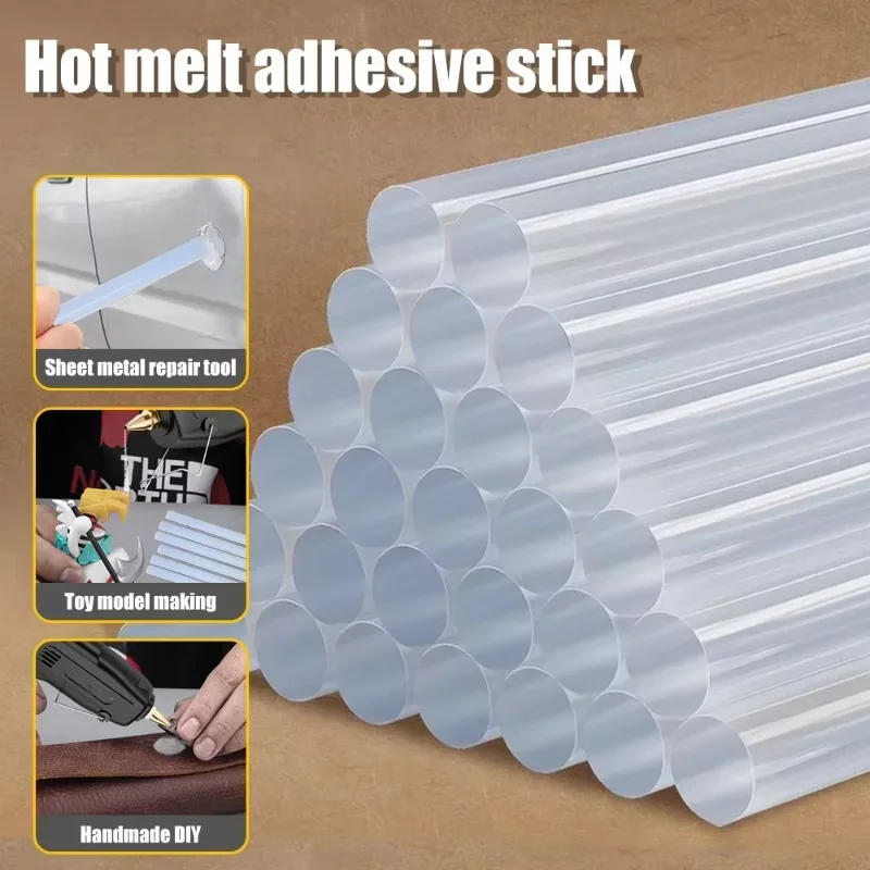 100/1x 7mm Transparent Hot Mel - Power Tools Wholesale ulasan dan harga