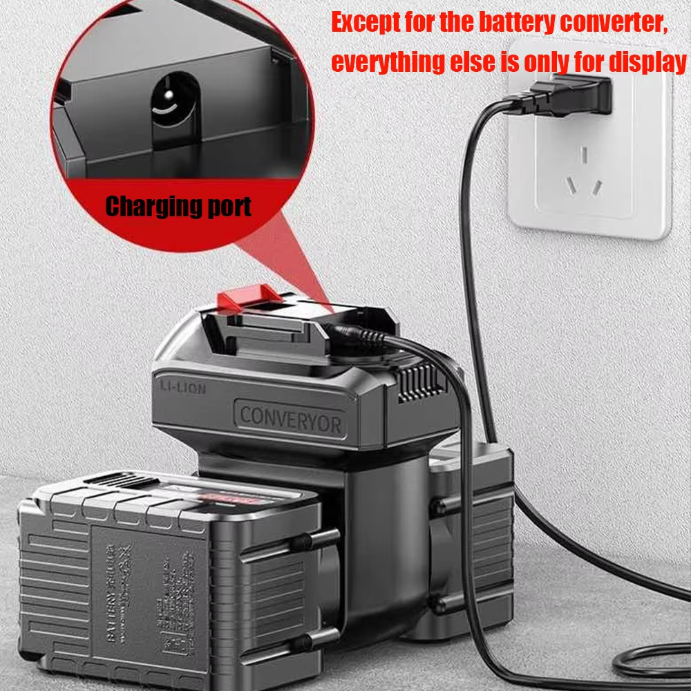 2 in 1 Battery Converter for I - Power Tools Aeg ulasan dan harga