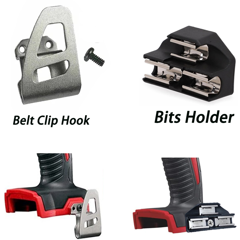 Bits Holder and Belt Clip Hook - Power Tools Aeg ulasan dan harga