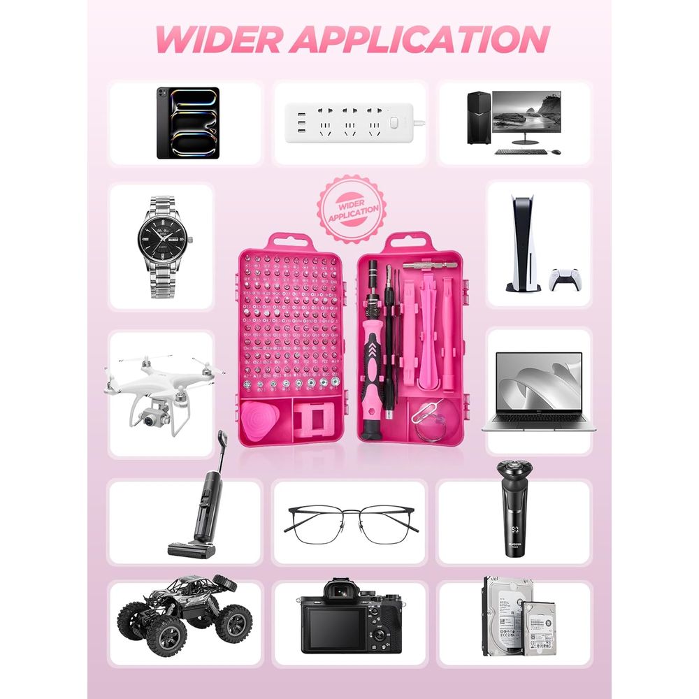 21V Pink Power Drill Set, 215- - Power Tools Pink ulasan dan harga
