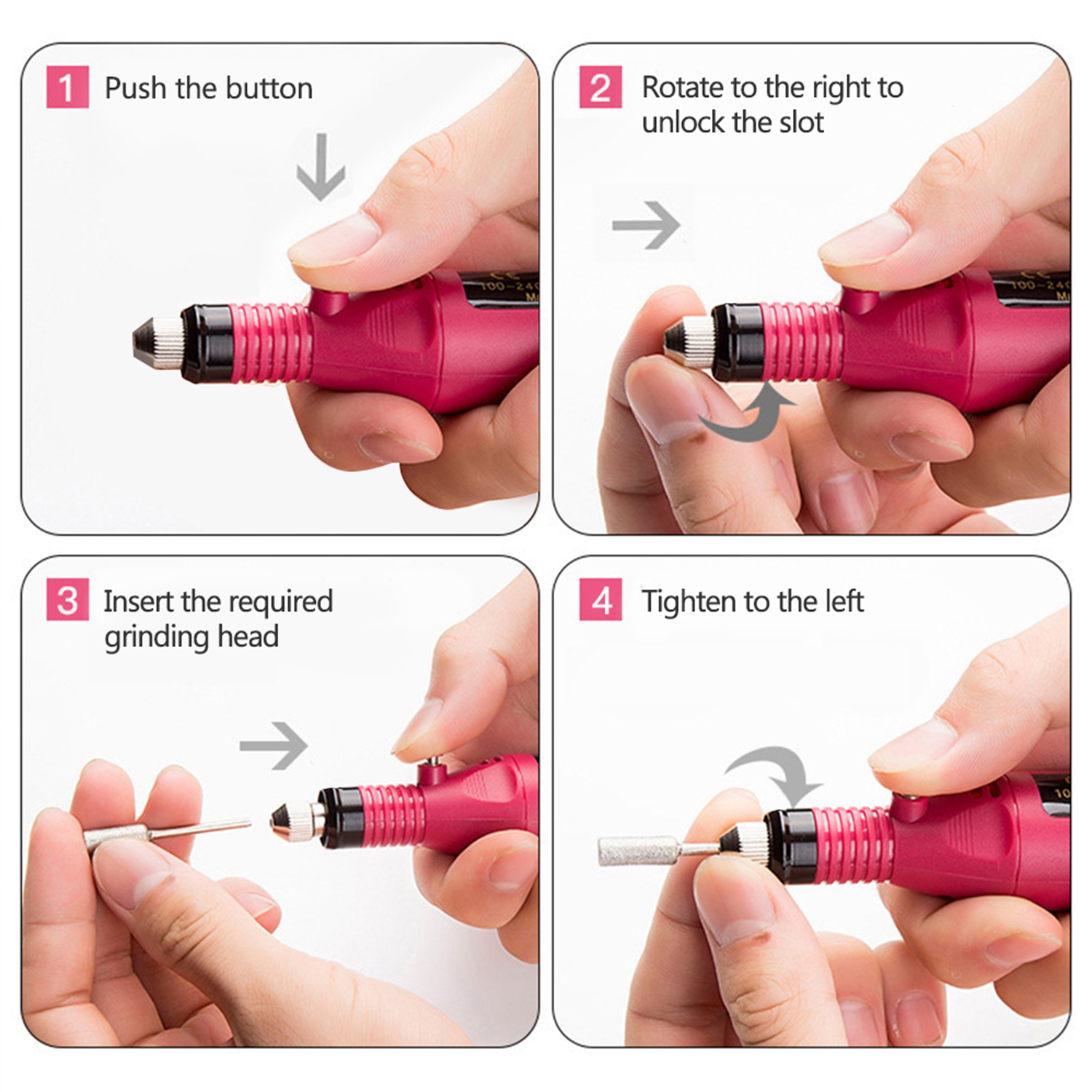 Nail Sander Set Electric Nail  - Power Tools Sander ulasan dan harga
