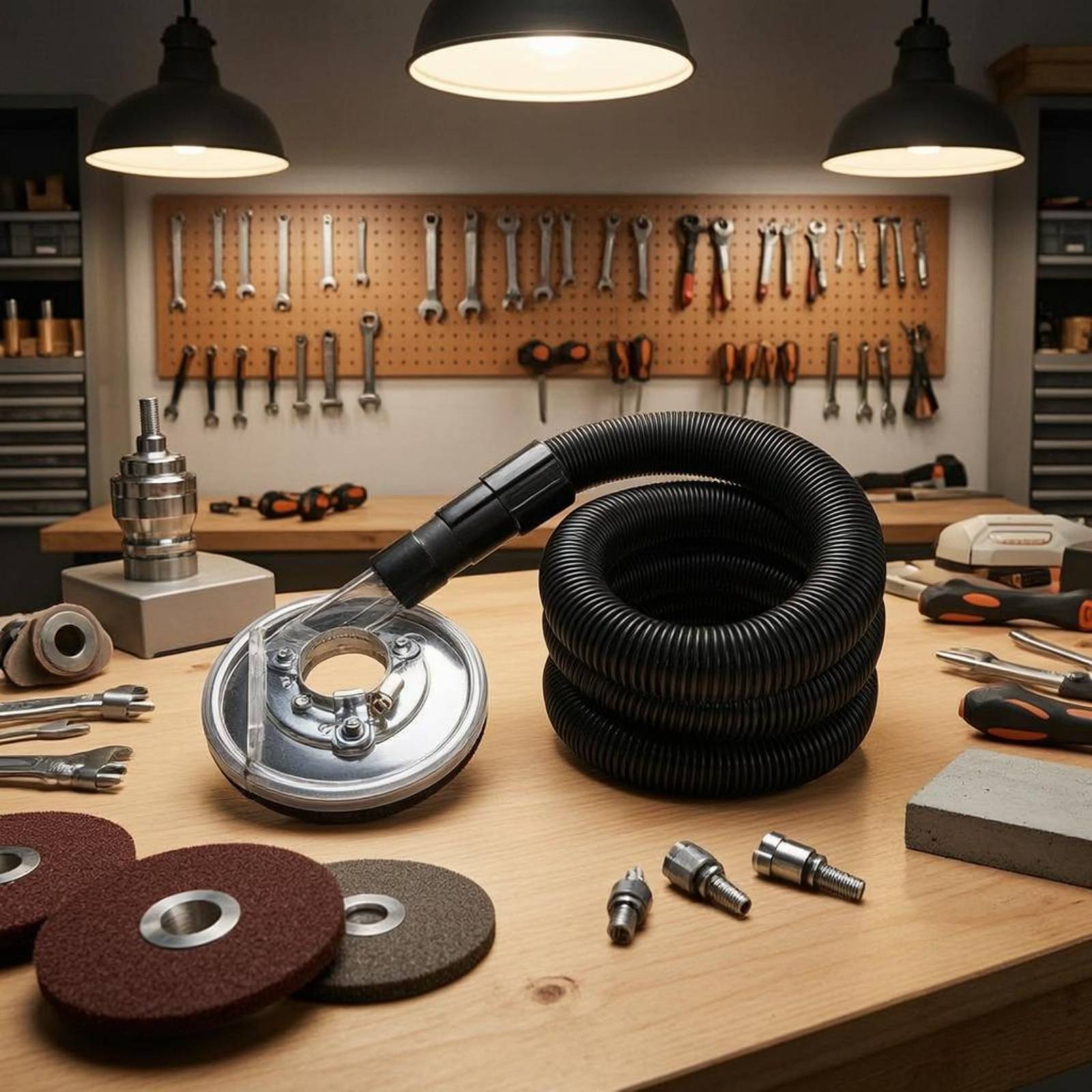 Angle Grinder Dust Shroud Dust - Power Tools Vacuum ulasan dan harga