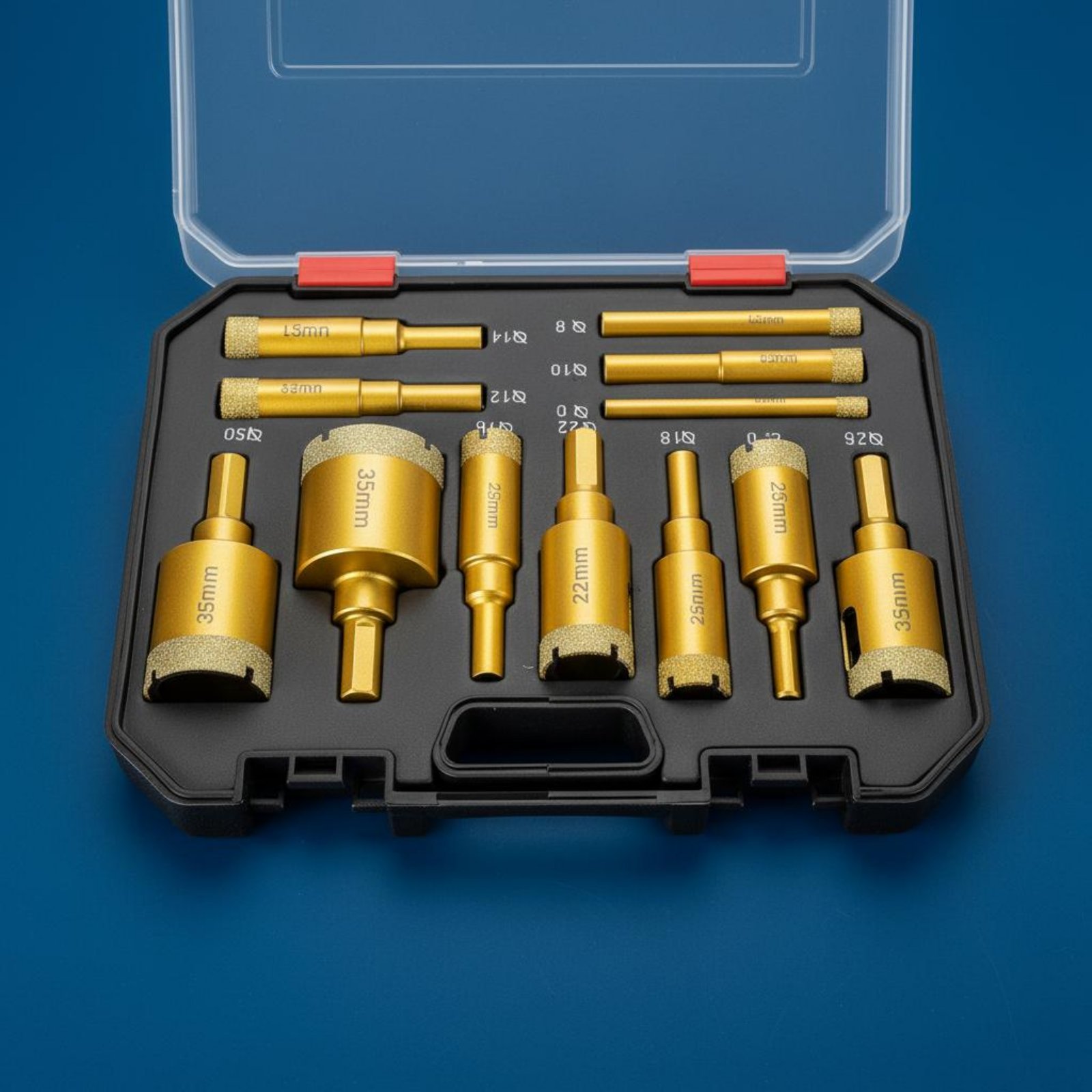 12 Pieces Brazed Crystal Drill - Power Tools Drill ulasan dan harga
