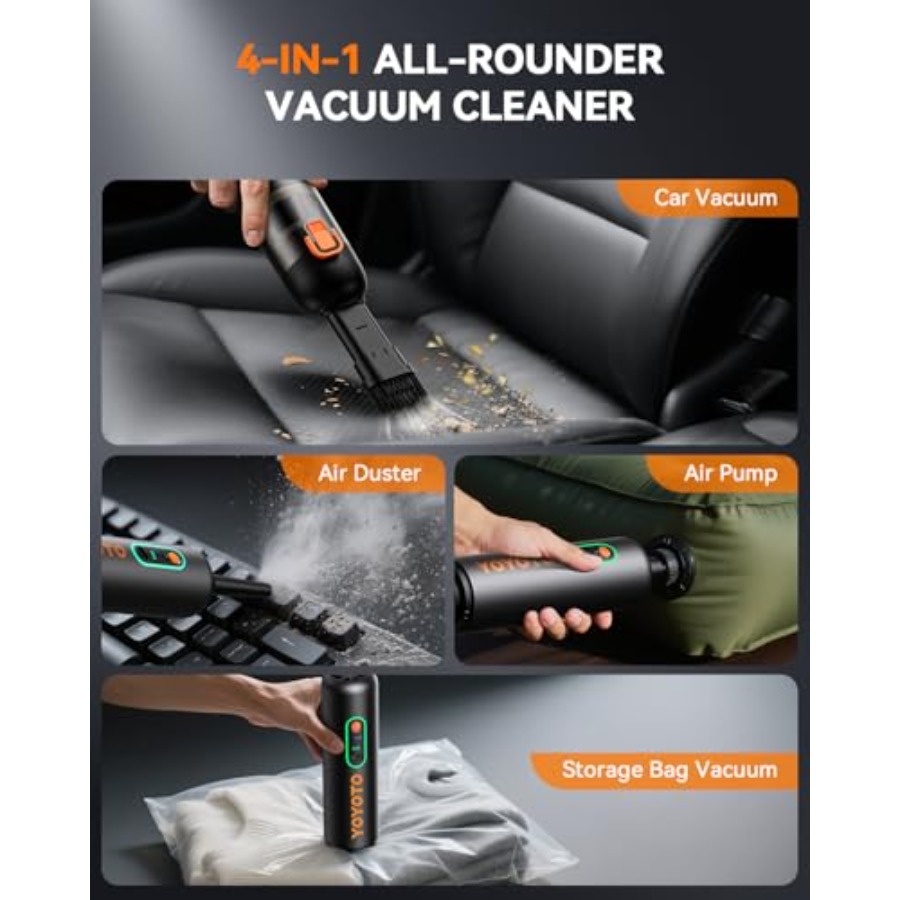 Car Vacuum Handheld Vacuum Cor - Power Tools Vacuum ulasan dan harga