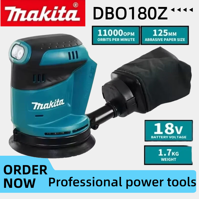 Makita DBO180Z Portable Cordle - Power Tools Sander ulasan dan harga