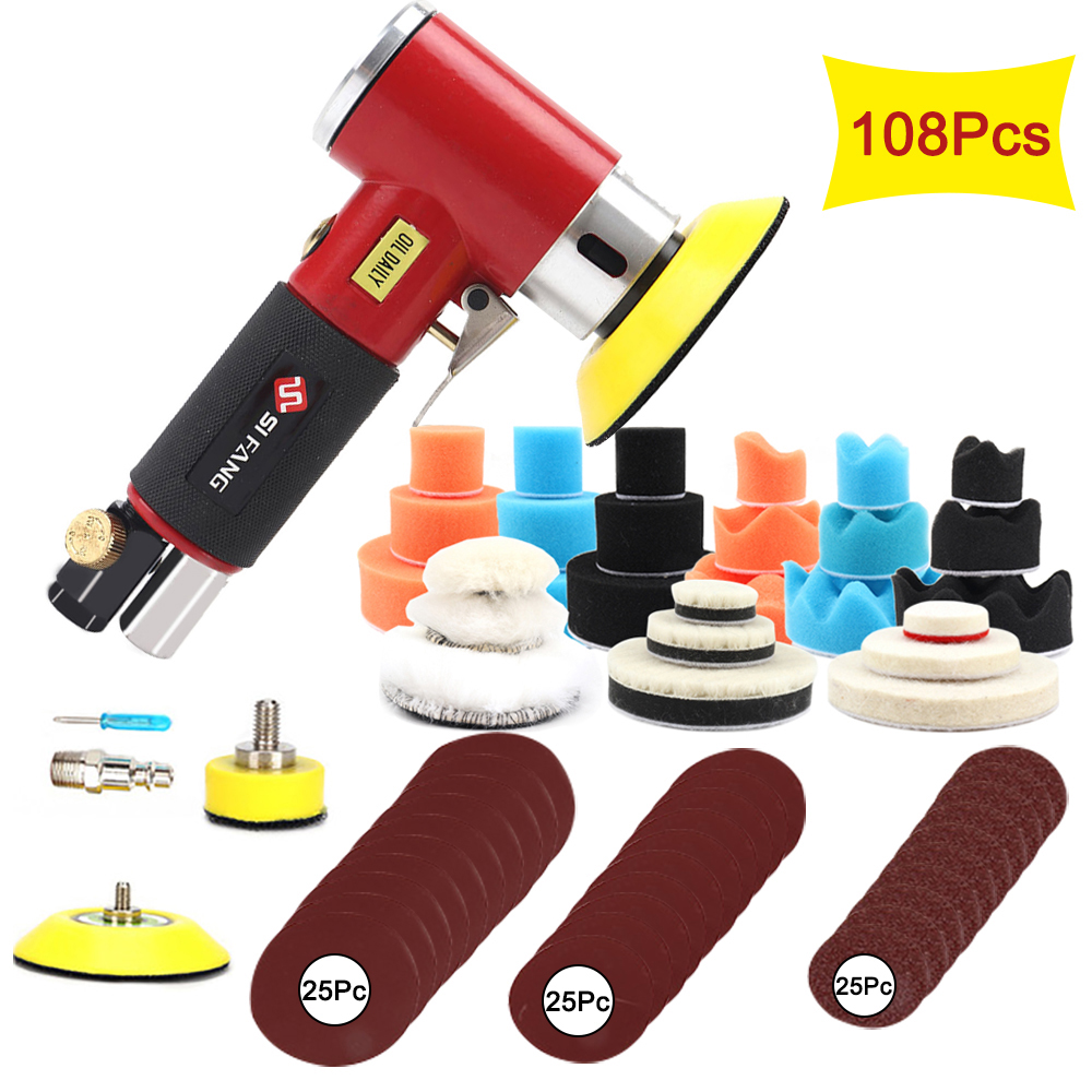 SIFANG Random Orbit Air Sander - Power Tools Sander ulasan dan harga