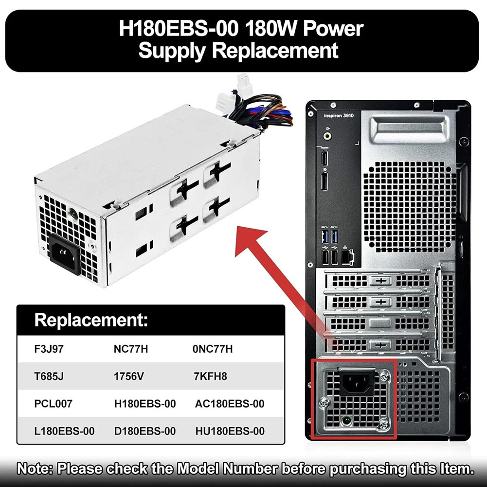 180W Power Supply AC180EBS-00  - Power Tools Wholesale ulasan dan harga