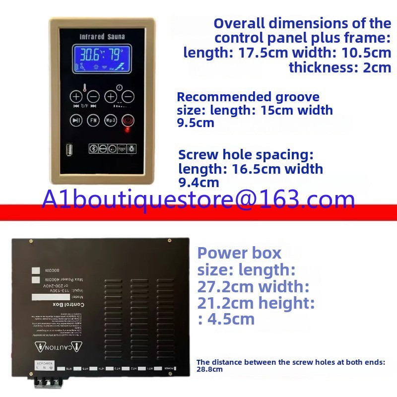 LCD screen sauna room thermost - Health Power Tools ulasan dan harga
