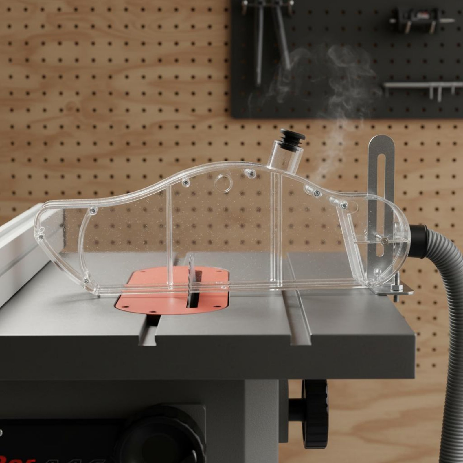 Table Saw Dust Guard Transpare - Power Tools Vacuum ulasan dan harga