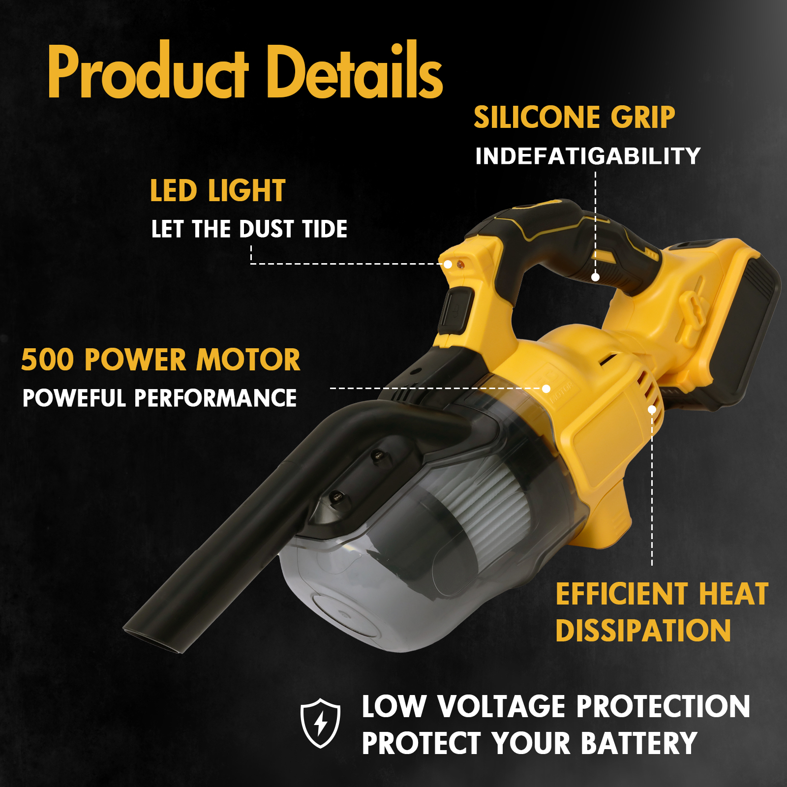 5 in 1 Cordless Handheld Vacuu - Power Tools Vacuum ulasan dan harga