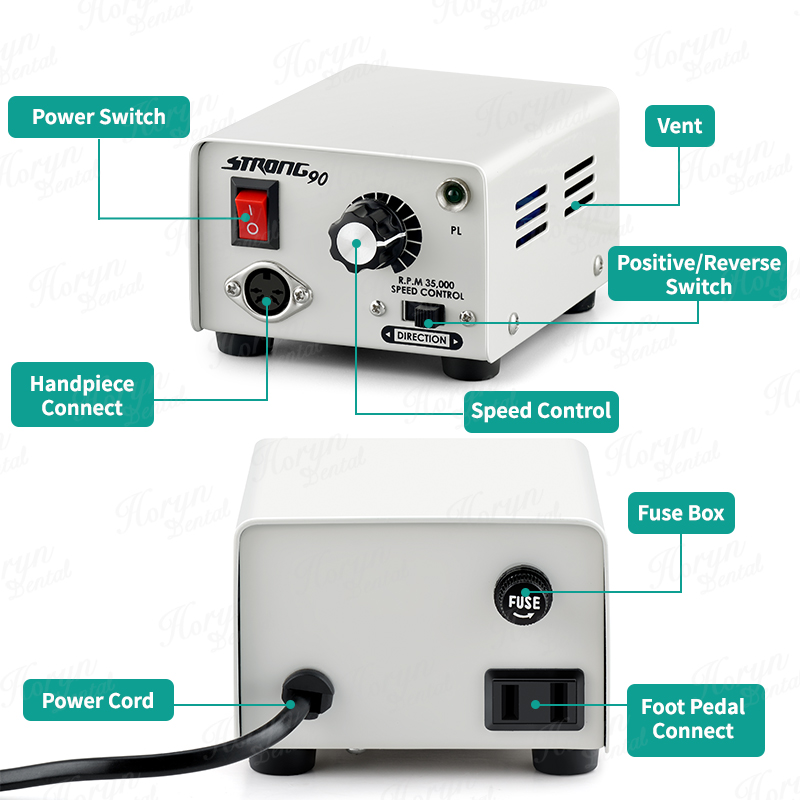 65W Strong 90 Micromotor 102L/ - Power Tools Brand ulasan dan harga