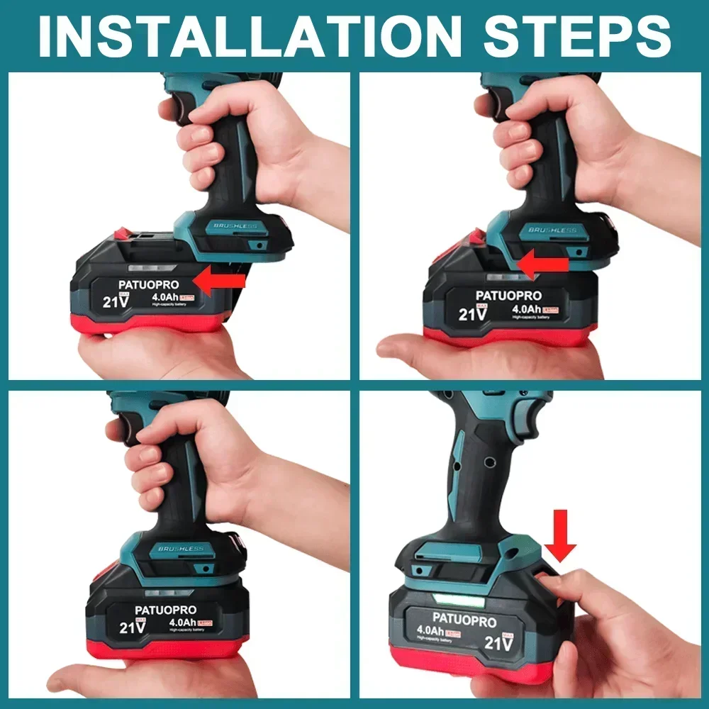 18-21V 2.0Ah 4.0Ah 6.0Ah Recha - Power Tools Aeg ulasan dan harga