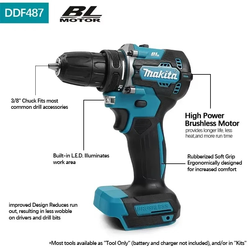 Makita DHP487 LXT Brushless Im - Impact Driver Cordless ulasan dan harga