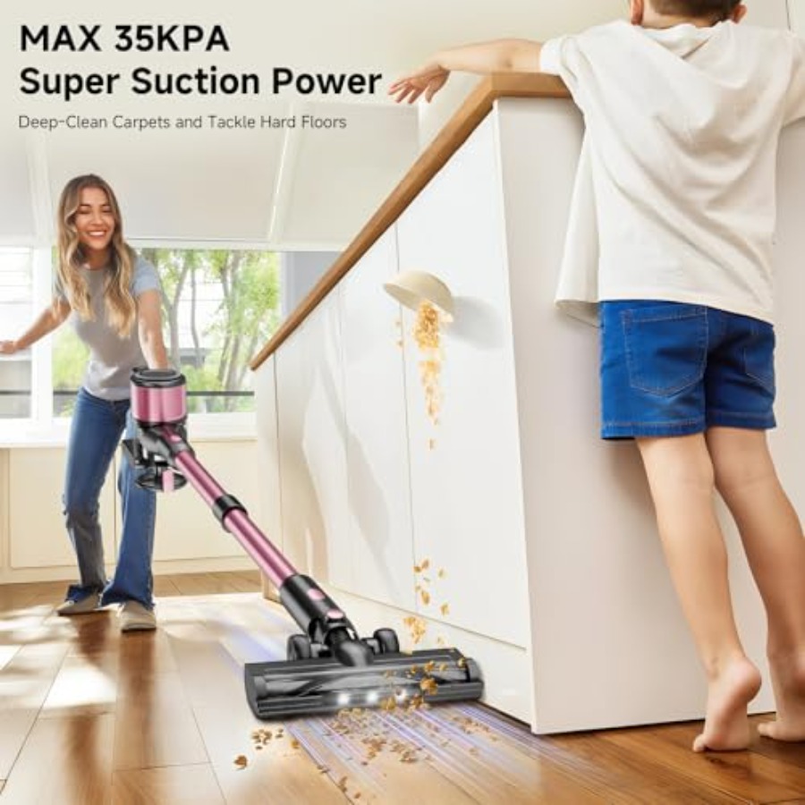 Cordless Vacuum Cleaner 38Kpa  - Power Tools Vacuum ulasan dan harga