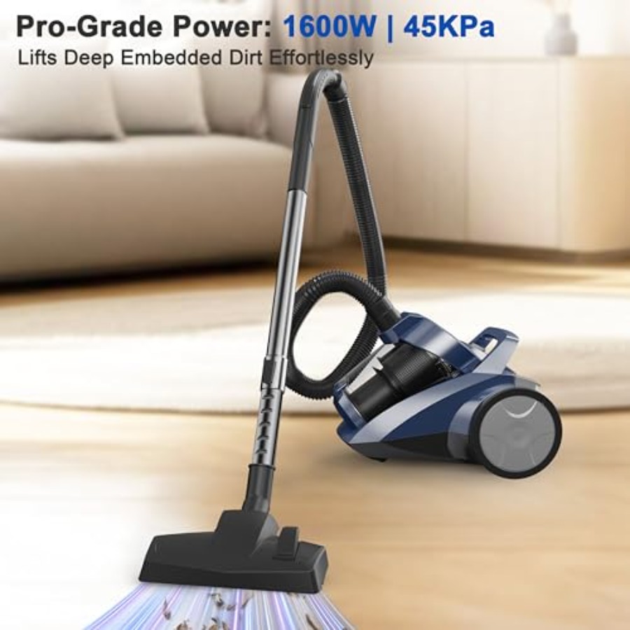 Canister Vacuum Cleaner 45KPa  - Power Tools Vacuum ulasan dan harga