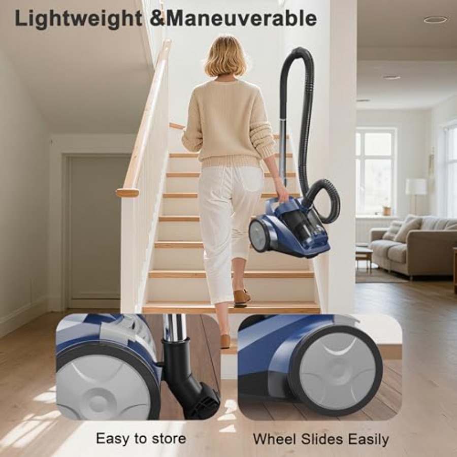 Canister Vacuum Cleaner 45KPa  - Power Tools Vacuum ulasan dan harga